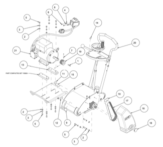 Section 06 Diagram and Parts List for SG-5  MK Diamond Grinder
